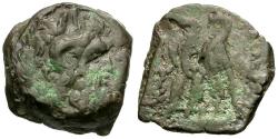 Ancient Coins - Ptolemaic Kings of Egypt. Ptolemy IX Soter II (117-81 BC) and Ptolemy X Alexander I (114-88 BC) Æ19