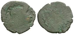 Ancient Coins - Sri Lanka. Indo-Roman Coinage. Imitating Late Roman Bronzes