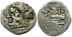 Ancient Coins - Skythia. Olbia AR Drachm / Axe & Bow