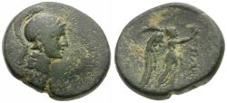 Ancient Coins - Mysia. Pergamon Æ22 / Nike
