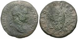 Ancient Coins - Trajan (AD 98-117) Æ As / Shield