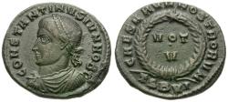 Ancient Coins - Constantine II, as Caesar (AD 316-337) Æ3 / Votive
