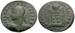 Ancient Coins - Crispus, Caesar (AD 317-326) Æ3 / Altar