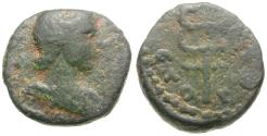 Ancient Coins - Seleukis and Pieria. Antioch. Pseudo-autonomous Æ12 / Caduceus