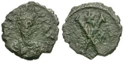 Ancient Coins - *Sear 436* Byzantine Empire. Tiberius II Constantine (AD 578-582) Æ Decanummium