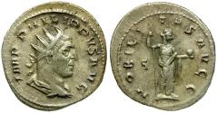 Ancient Coins - Philip I (AD 244-249) AR Antoninianus / Nobilitas