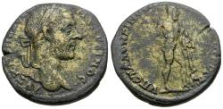 Ancient Coins - Macrinus (AD 217-218). Moesia Inferior. Nicopolis ad Istrum Æ27 / Herakles