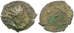 Ancient Coins - Gallienus, joint reign (AD 253-260) AR Antoninianus / Temple