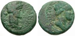 Ancient Coins - Mysia. Pergamon. Pseudo-autonomous Æ15 / Senate