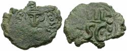 Ancient Coins - *Sear 1103* Byzantine Empire. Constans II (AD 641-668) Æ Follis