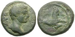 Ancient Coins - Augustus (27 BC-AD 14). Mysia. Parium &#198; Quadrans / Capricorn
