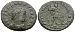 Ancient Coins - Crispus, Caesar (AD 317-326) Æ3 / Principia