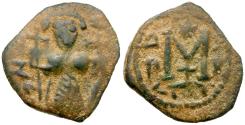 Ancient Coins - *Sear 1000-1010* Constans II (AD 641-668). Arab-Byzantine Imitative Æ Follis
