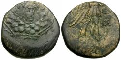 Ancient Coins - Pontos. Amisos. Time of Mithradates VI Eupator (120-63 BC) Æ22 / Aegis