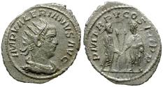 Ancient Coins - Valerian I (AD 253-260) AR Antoninianus / Valerian and Gallienus