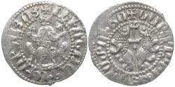 World Coins - Kings of Cilician Armenia. Levon I (AD 1198-1219) AR Tram