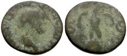 Ancient Coins - Vespasian (AD 69-79) Æ Dupondius / Eagle