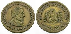 Us Coins - Civil War Token / Lincoln and Union