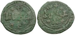 World Coins - Islamic. Anatolia & al-Jazira (Post-Seljuk). Zangids (Syria). Nur al-Din Mahmud (AH 541-569 / AD 1146-1173) Æ Fals