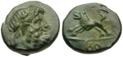 Ancient Coins - Pisidia. Komama Æ14 / Lion