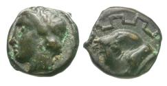 Ancient Coins - Ionia. Magnesia ad Maeandrum Æ12 / Maeander Pattern