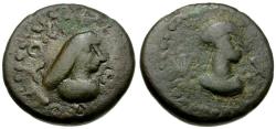 Ancient Coins - Bosporian Kings. Rhescuporis VI (AD 303-342) Æ Stater / Constantine