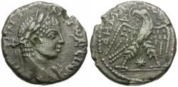Ancient Coins - Elagabalus (AD 218-222). Seleucis and Pieria. Antioch Billon Tetradrachm / Eagle