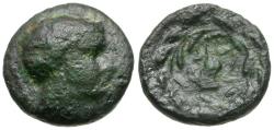 Ancient Coins - Achaia. Aegira Æ Chalkous