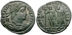 Ancient Coins - Constantius II (AD 337-361) Æ Centenionalis / Hoc Signo Eris