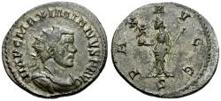 Ancient Coins - Maximian (AD 286-305) Silvered Æ Antoninianus / Pax