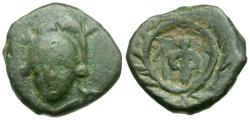 Ancient Coins - Phokis. Federal coinage Æ13 / Ethnic in Wreath