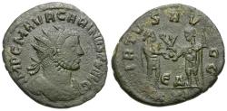 Ancient Coins - Carinus (AD 283-285) Æ Antoninianus / Emperor and  Jupiter