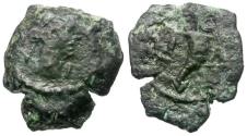 Ancient Coins - Hadrian (AD 117-138). Egypt. Alexandria Æ Dichalkon / Cornucopia