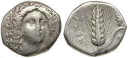 Ancient Coins - Lucania. Metapontion AR Stater