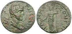 Ancient Coins - Pisidia. Termessos Major. Pseudo-autonomous Æ26 / Hermes and Athena
