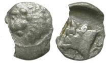 Ancient Coins - Caria. Uncertain AR Hemiobol