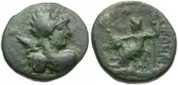 Ancient Coins - Lycaonia. Iconium Æ20 / Perseus