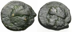 Ancient Coins - Sicily. Gela Æ Trias / Gelas