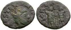 Ancient Coins - Constantine I the Great and sons. Imitative &#198;4 / Soldiers