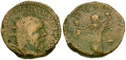 Ancient Coins - Postumus (AD 260-269) &#198; imitative Dupondius / Dictator?