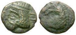 Ancient Coins - Kings of Parthia. Mithradates V (AD 129-140) Æ10 / Horse