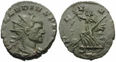 Ancient Coins - Claudius II Gothicus (AD 268-270) Æ Antoninianus / Pax