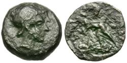 Ancient Coins - Ptolemaic Kings of Egypt. Ptolemy VI Philopator (180-145 BC) Æ14 / Ares