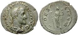 Ancient Coins - Maximinus I (AD 235-238) AR Denarius / Fides