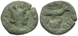 Ancient Coins - Troas. Alexandria. Pseudo-autonomous Æ20 / Eagle