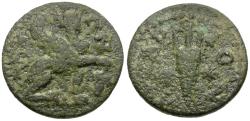 Ancient Coins - Ionia. Chios. Pseudo-autonomous Æ19 / Sphinx