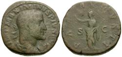 Ancient Coins - Maximinus I (AD 235-238) Æ Sestertius / Pax