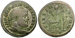 Ancient Coins - Maximian (AD 286-305) Æ Follis / Fides