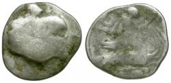 Ancient Coins - Euboia. Histiaia. Local Celtic Imitation AR Tetrobol