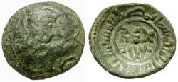 World Coins - Norman Sicily. William I (1154-1166) Æ Trachy Follaro